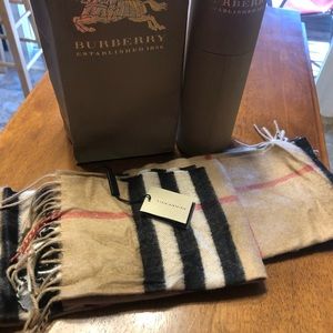 Burberry scarf